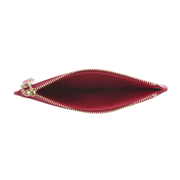 Miu Miu Card Case Madras Vichy Red White - Picture 5 of 9